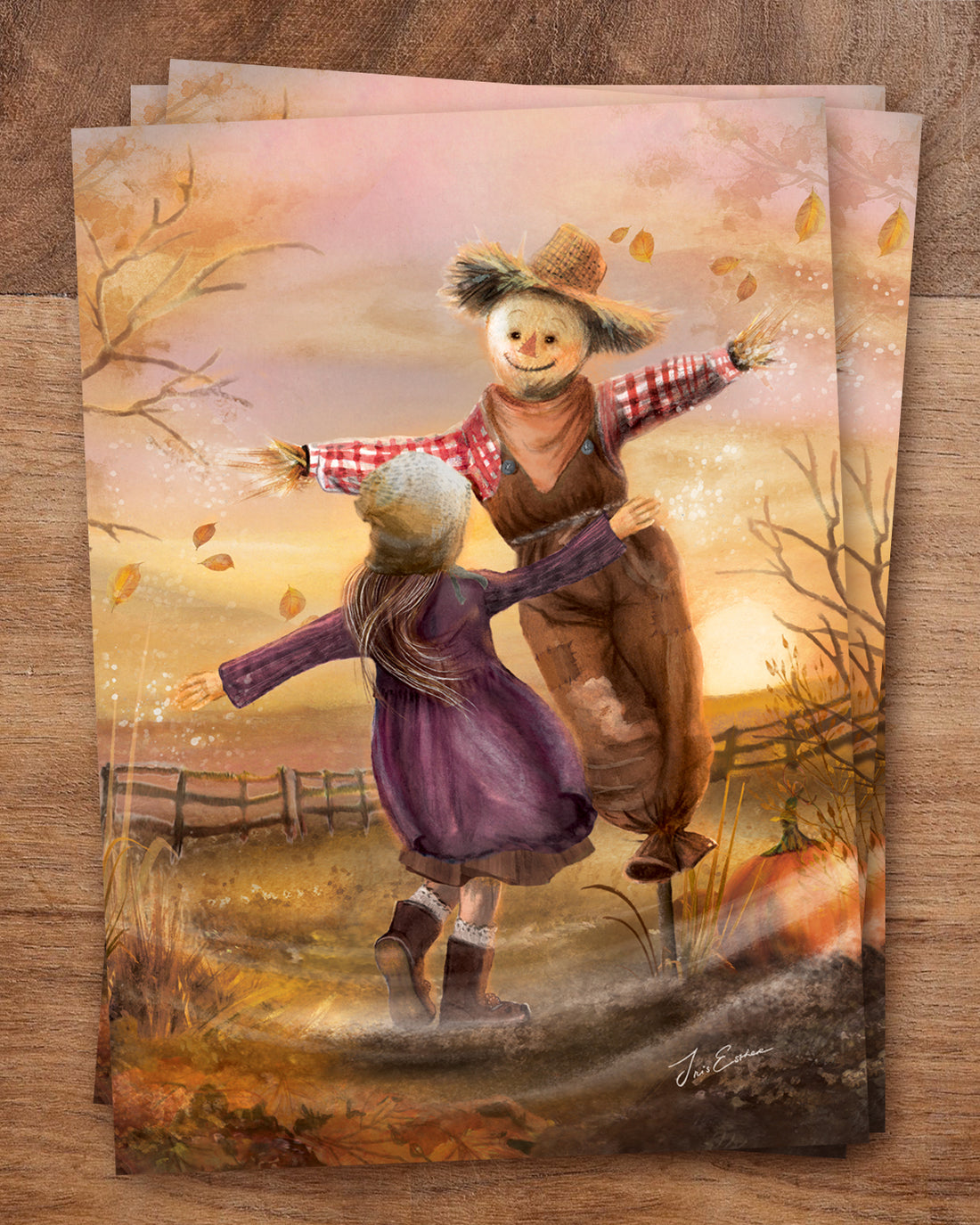 The scarecrow's dance | Kaart Iris Esther