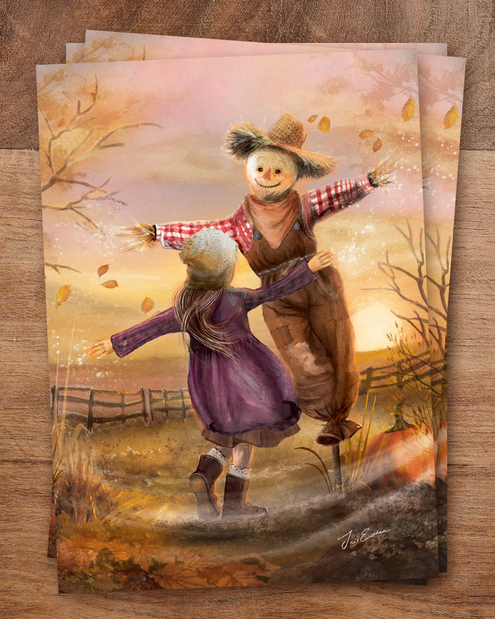 The scarecrow's dance | Kaart Iris Esther