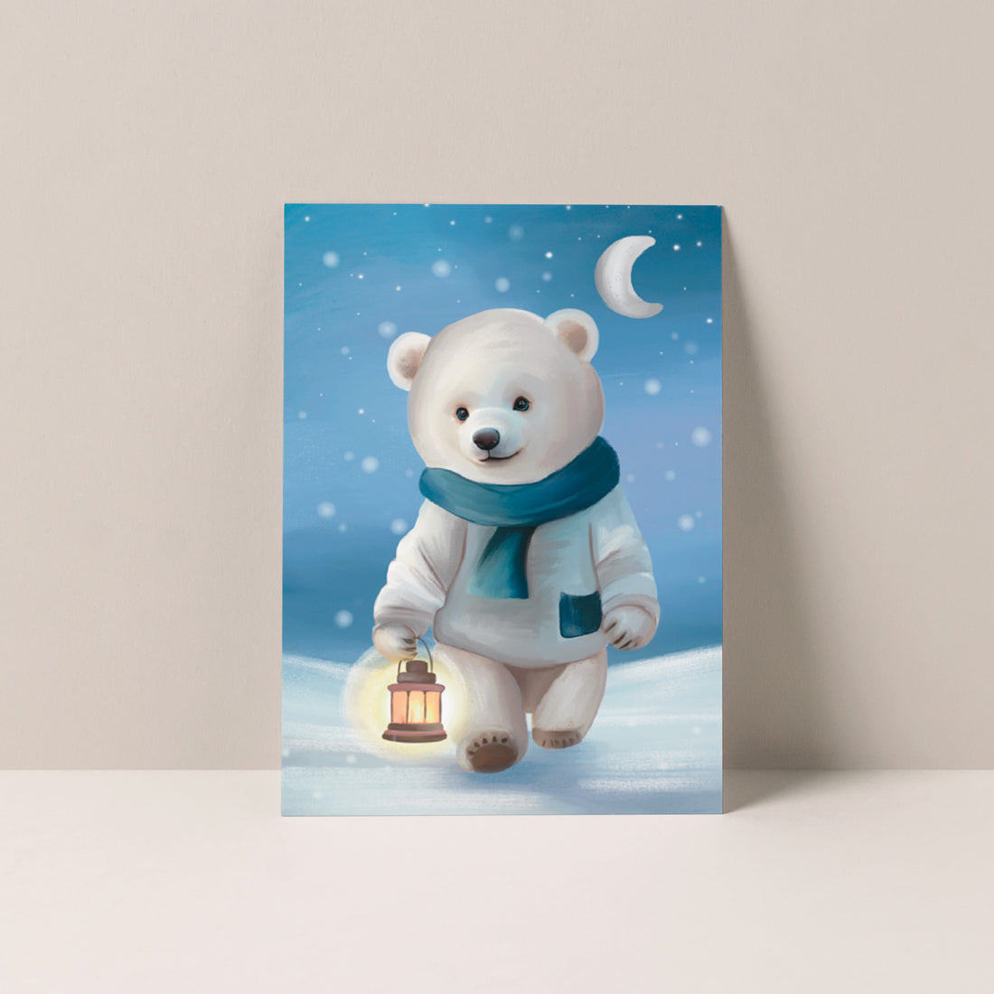 Warmte in de nacht | Kaart Studio Poppybird