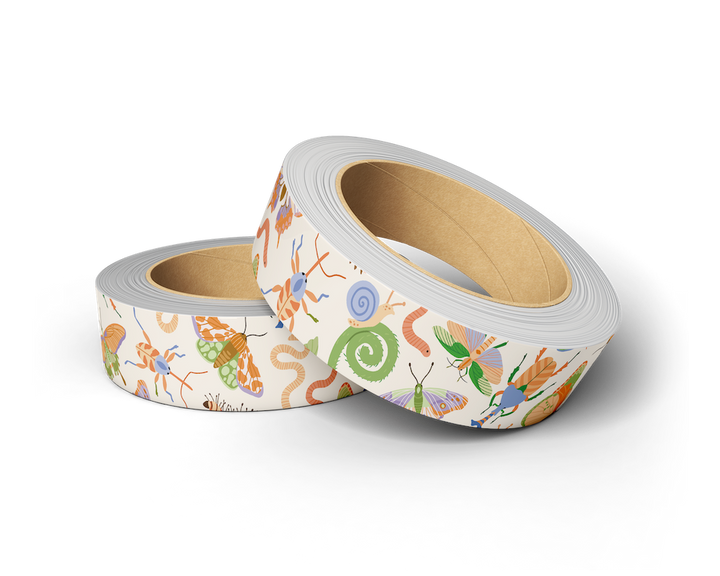 Washitape - insects - kriebel beestjes