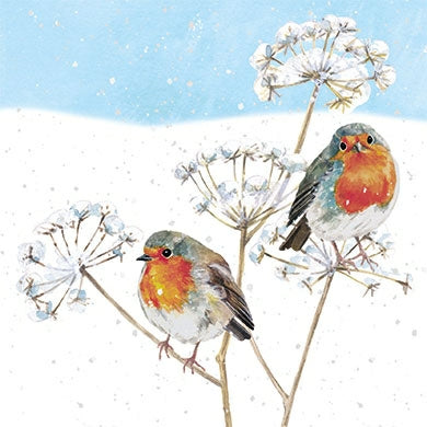 Vogel auf Ast | Karte Carola Pabst