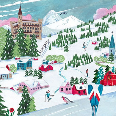 Weihnachtstiere am Postfach | Karte Caroline Bonne-Müller