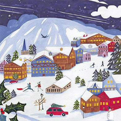 Weihnachtstiere am Postfach | Karte Caroline Bonne-Müller