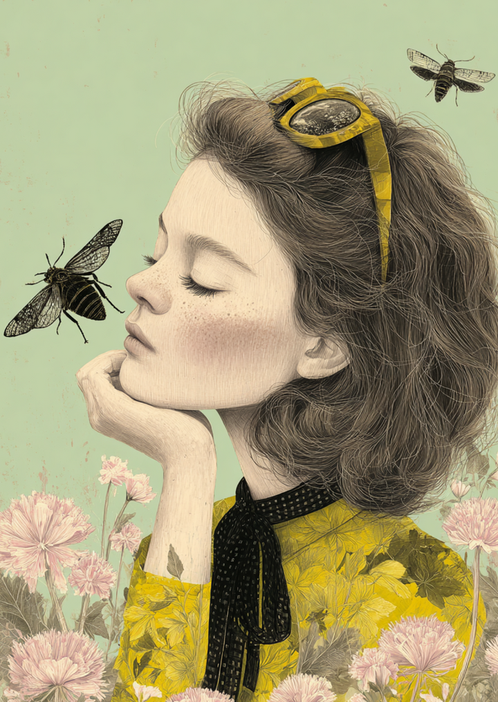 The Bug Girl: Mint | Kaart Fripperies
