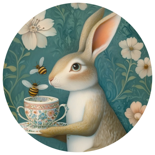 Animal Tea Time: Haas| Stickerrol