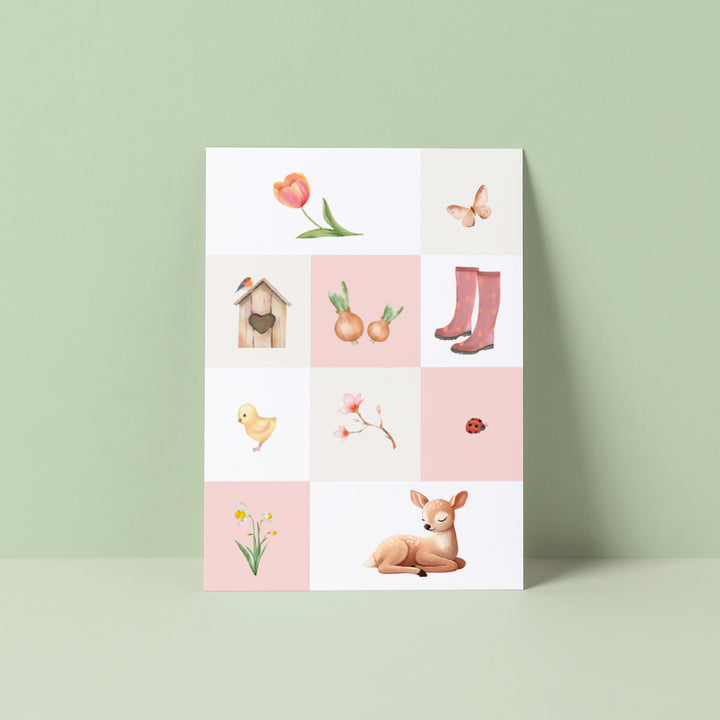 Seizoen lente | Kaart Studio Poppybird