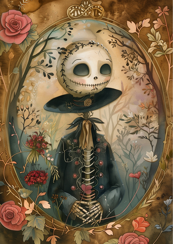 Halloween Characters: Happy Halloween | Kaart Fripperies