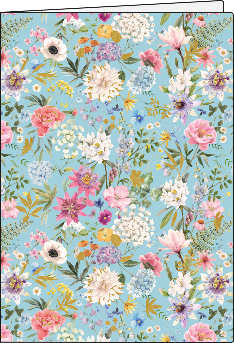 Bloemen | Schrift A5 Edition Gollong