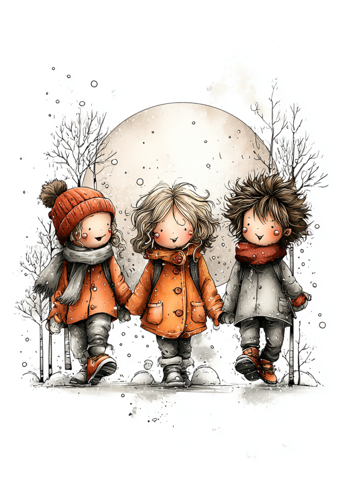 Spirit of Christmas: Walking in Winter Together | Kaart Fripperies