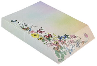 Bloemen en vlinders | Memoblok
