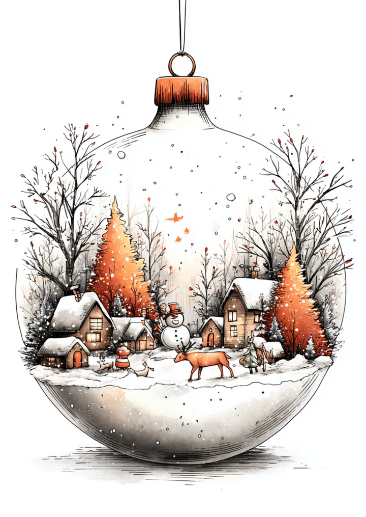 Spirit of Christmas: Enchanted Forest Ornament | Kaart Fripperies