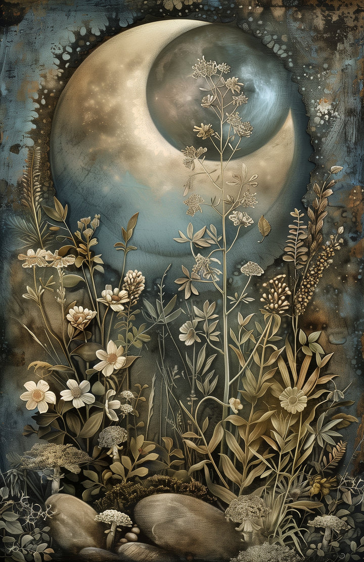 Fairytale Woodland: Moon | Kaart Fripperies
