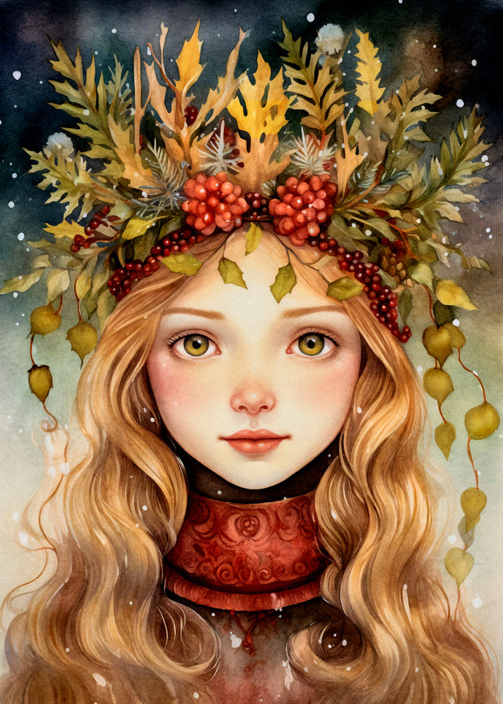 Yule Goddesses: Anna | Kaart Fripperies