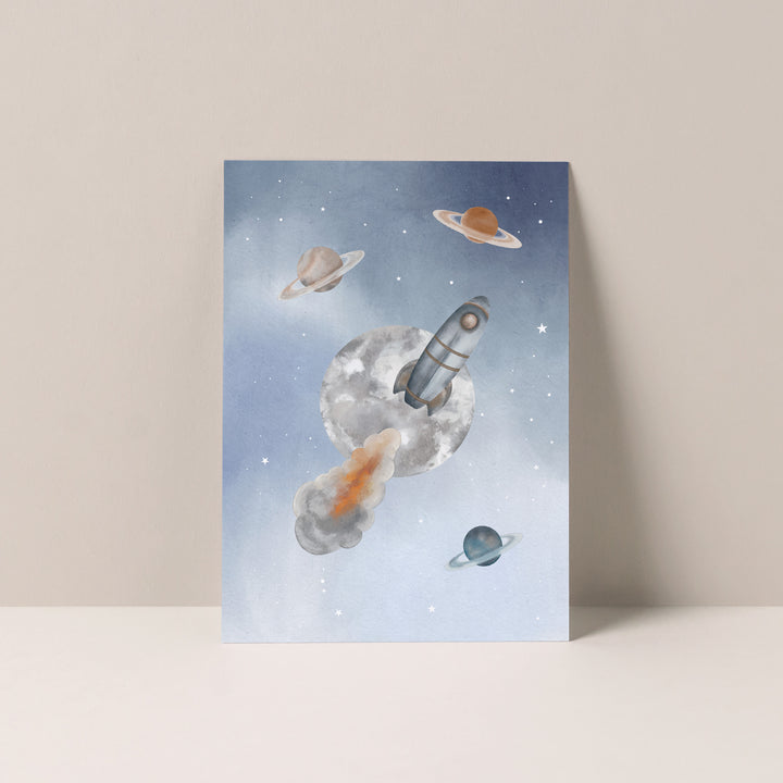 Raket | Kaart Studio Poppybird