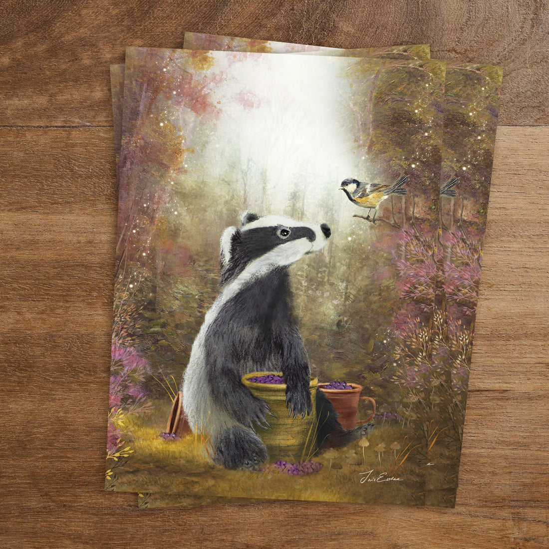 Blueberry picnic | Kaart Iris Esther