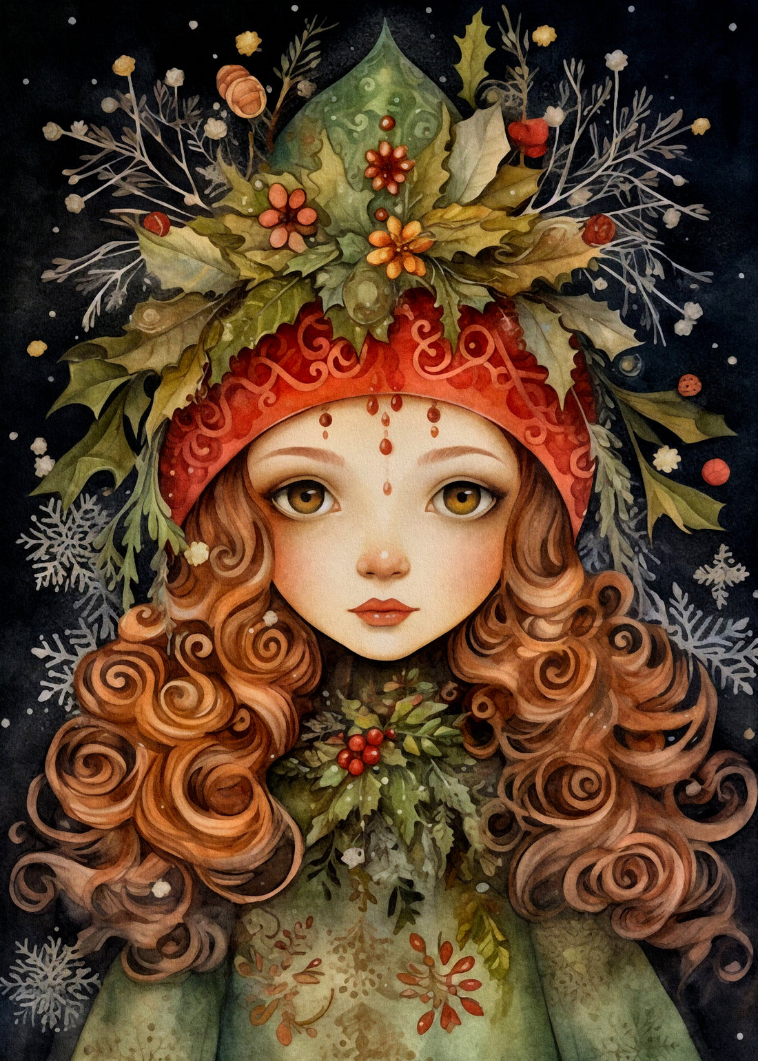 Yule Goddesses: Belle | Kaart Fripperies