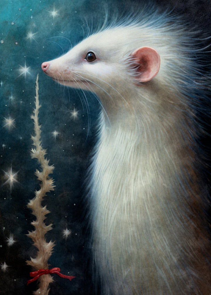 Mystical Christmas Animals: Fret | Kaart Fripperies