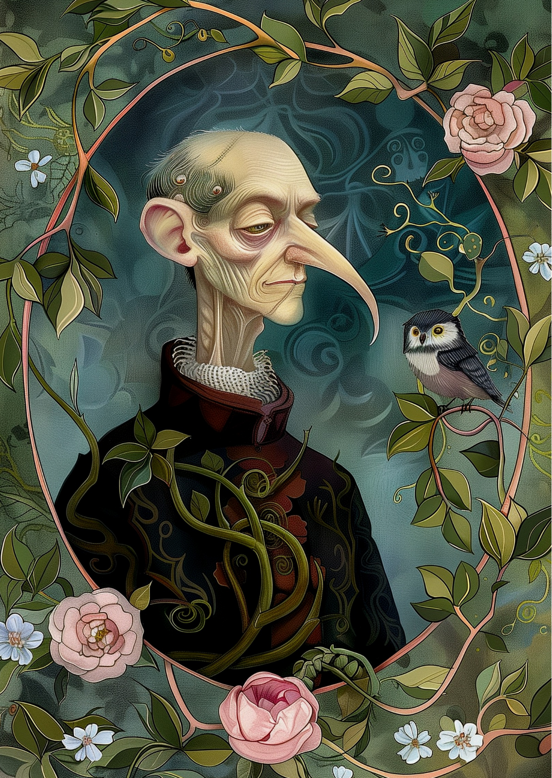 Halloween Characters: Nose | Kaart Fripperies