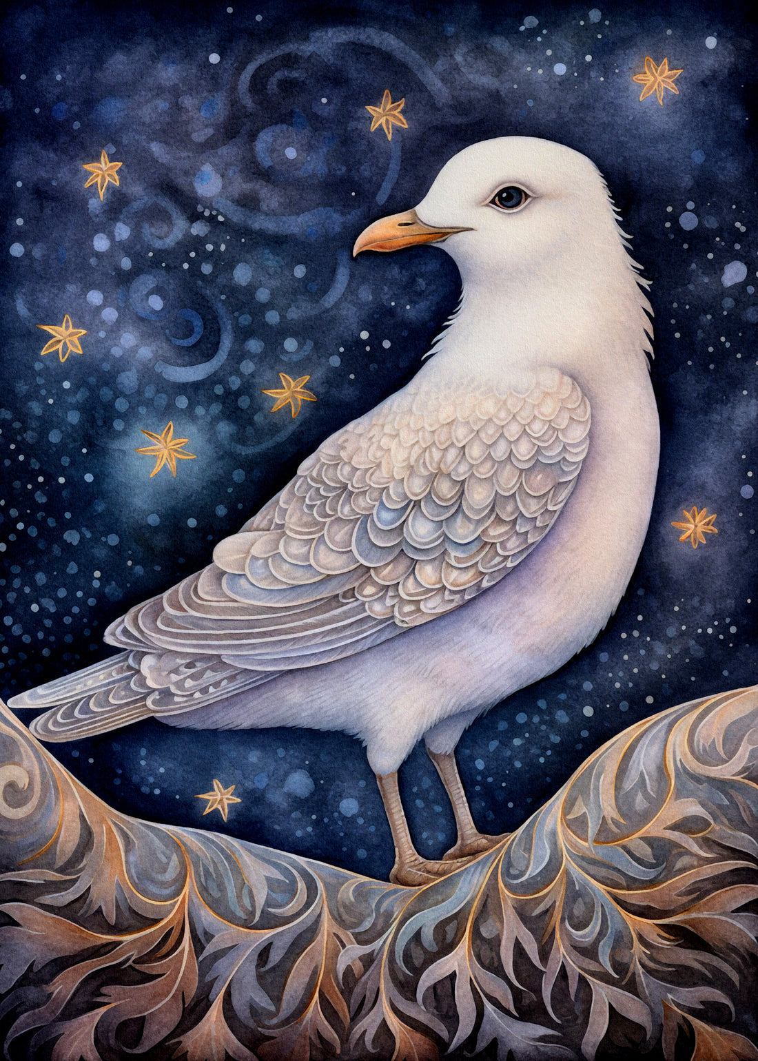 Arctic Animals: Meeuw | Kaart Fripperies