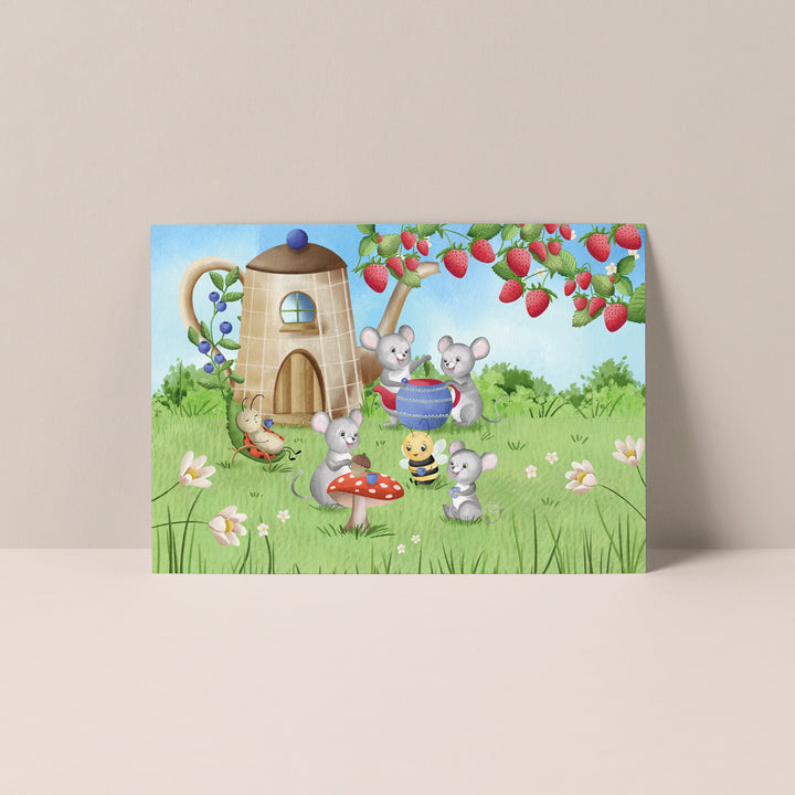 Theekransje | Kaart Studio Poppybird