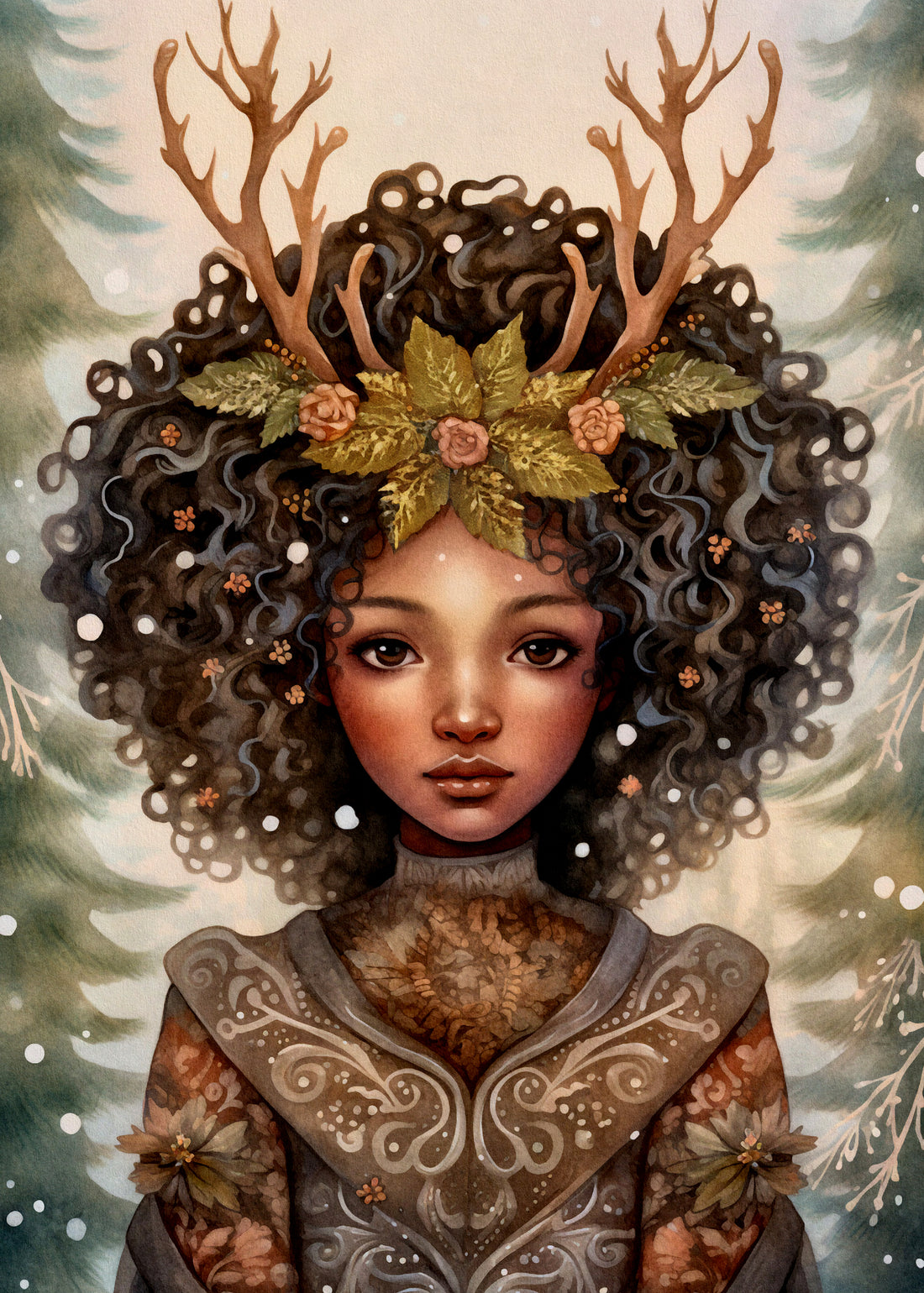 Yule Goddesses: Yada | Kaart Fripperies