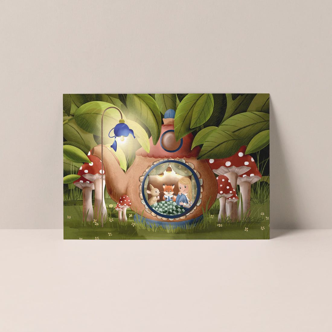 Verborgen theepot | Kaart Studio Poppybird