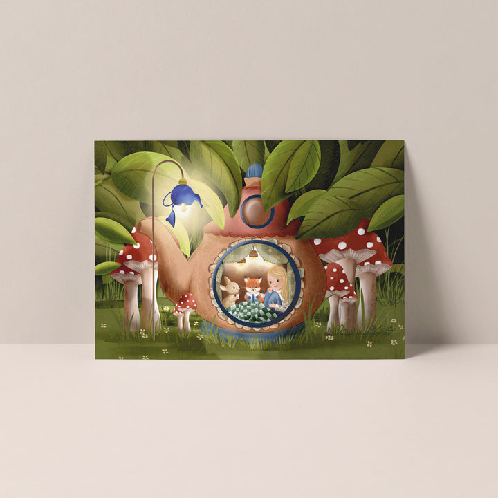 Verborgen theepot | Kaart Studio Poppybird