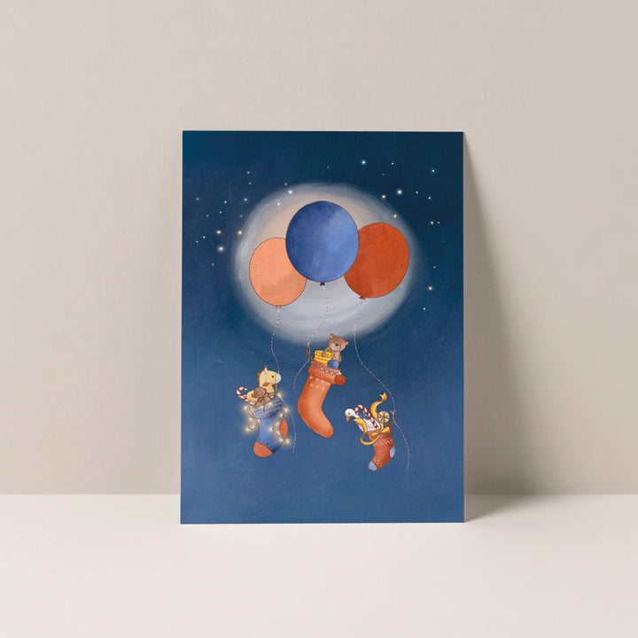 Kerstsokjes | Kaart Studio Poppybird
