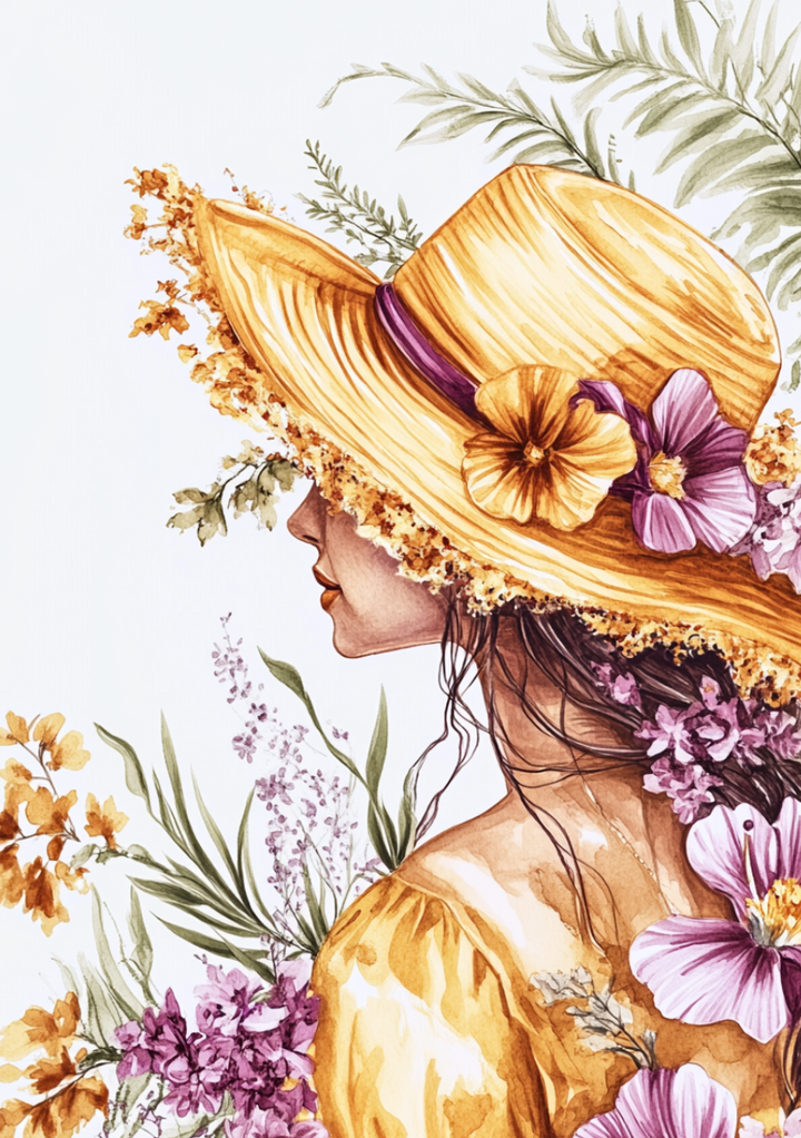 Floral wanderer |  Cadeaukaart Fripperies