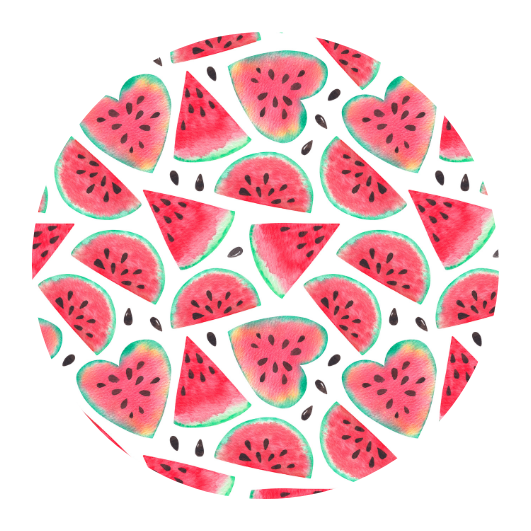 Watermeloenen | Sluitstickers 10st.