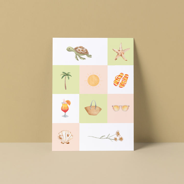 Seizoen zomer | Kaart Studio Poppybird