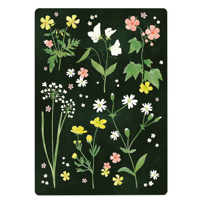 Kaart wildflowers | Kaart The Lemonbird