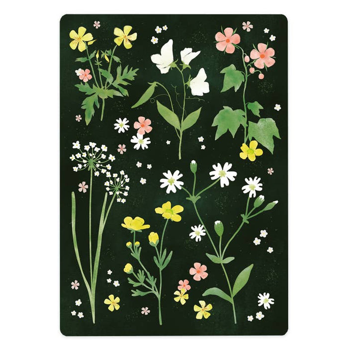 Kaart wildflowers | Kaart The Lemonbird