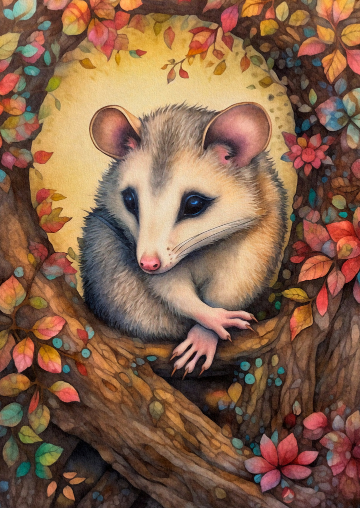 Animals of the Forest: Muis| Kaart Fripperies