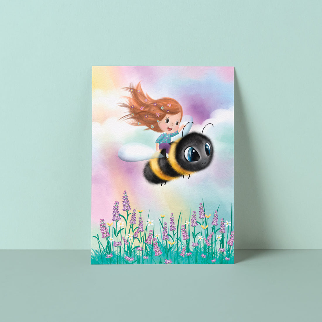 Op reis met hommel | Kaart Studio Poppybird