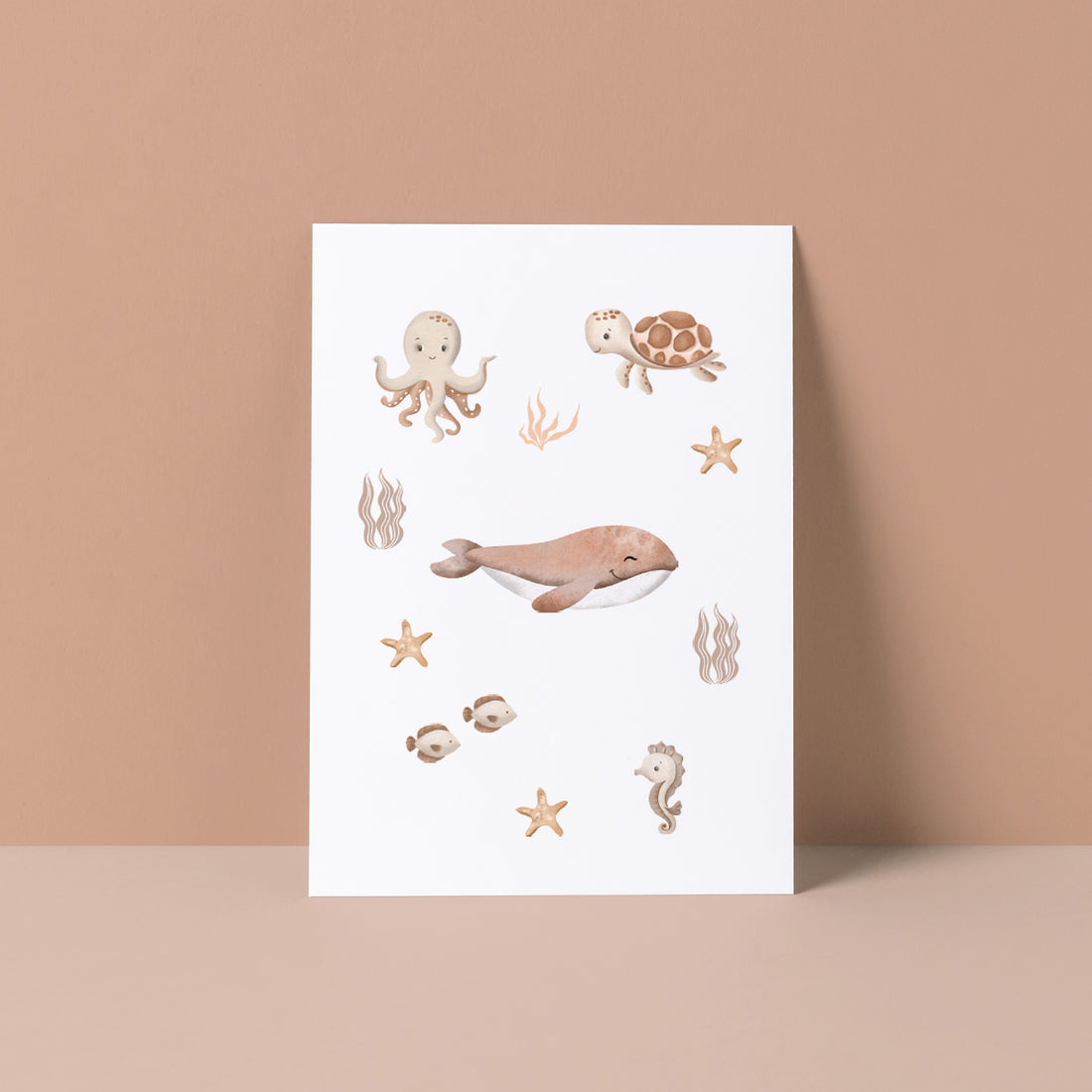 Zee wereld | Kaart Studio Poppybird