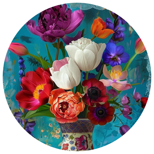 Flowers of the Dutch Masters: NO. 3 | Stickerrol