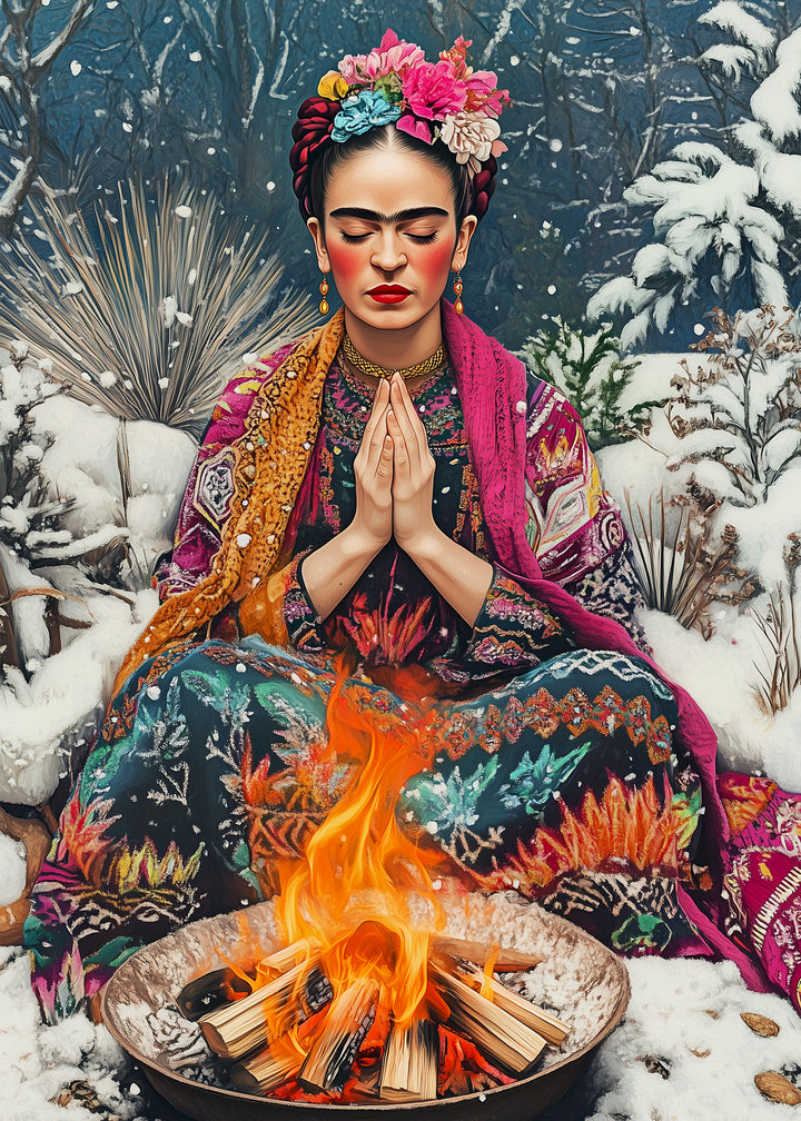 Frida Kahlo: Campfire | Kaart Fripperies