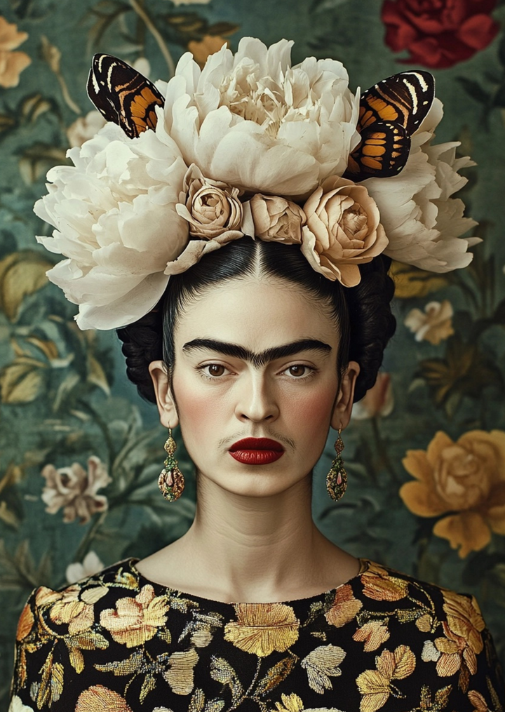 Frida Kahlo: Crowned by Nature | Kaart Fripperies