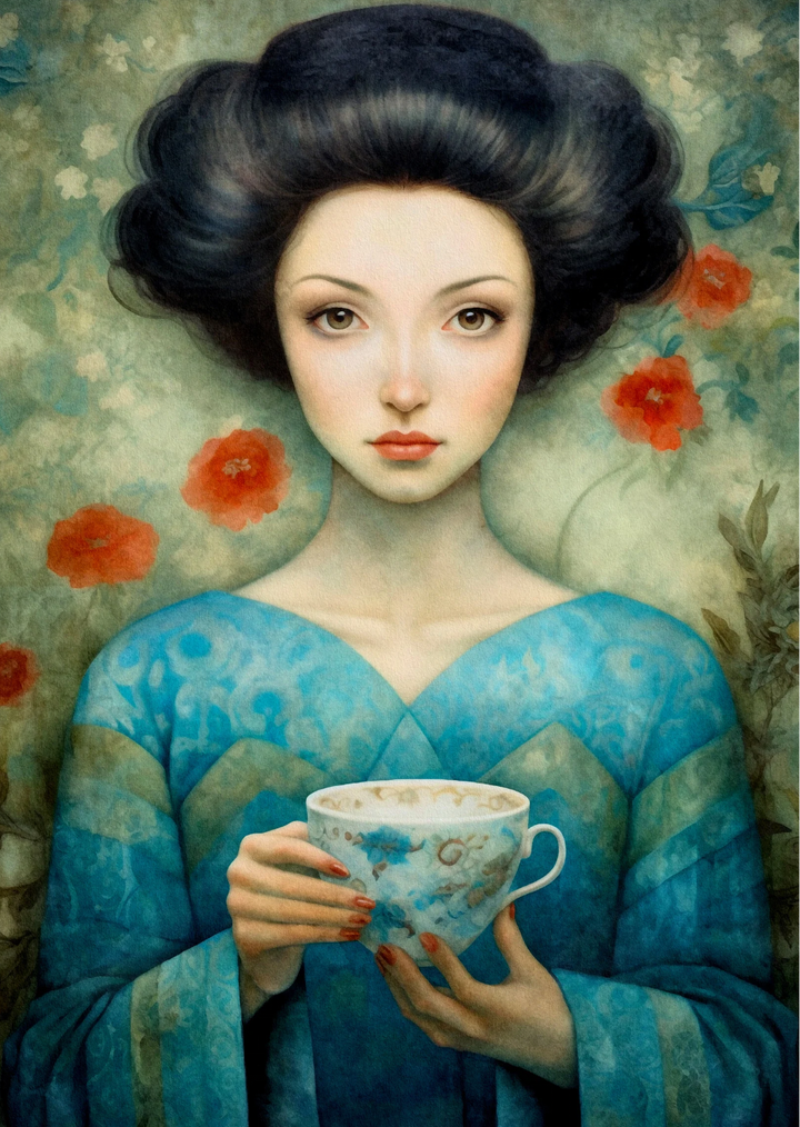 Ladies of Tea: Maggie | Kaart Fripperies