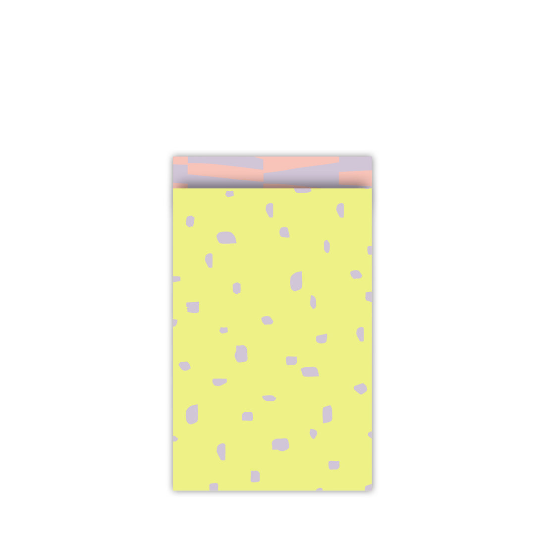 Minimal Dots geel/lila | Cadeauzakjes 5st
