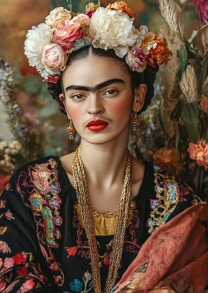 Frida Kahlo: Embroidered Strenght | Kaart Fripperies