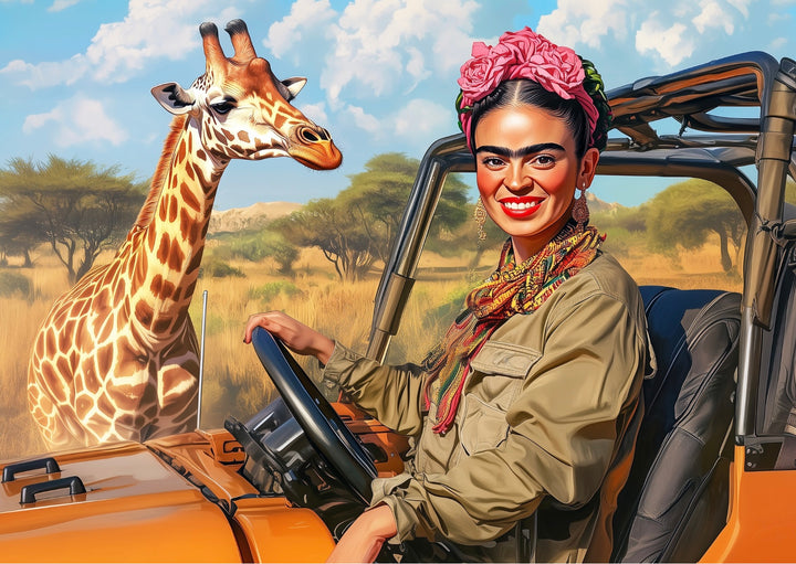 Frida Kahlo: Afrika | Kaart Fripperies