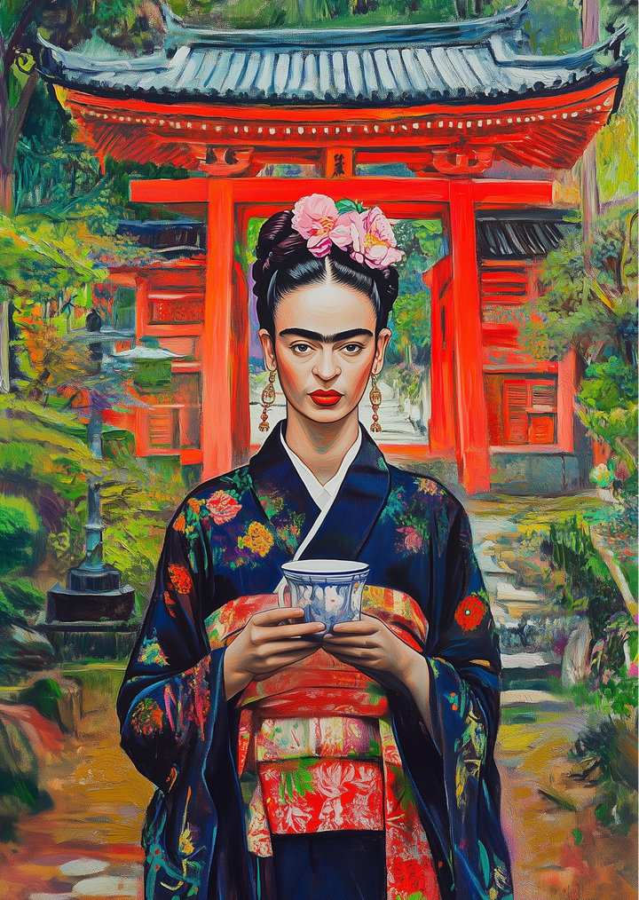 Frida Kahlo: Japan | Kaart Fripperies