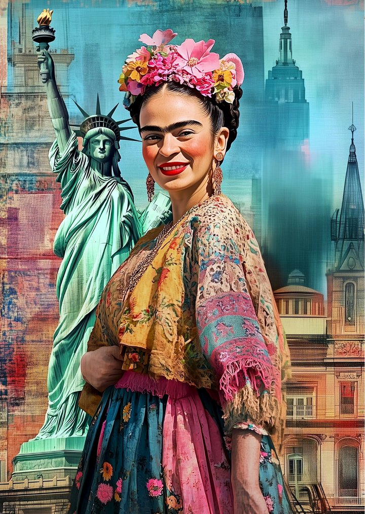 Frida Kahlo: New York | Kaart Fripperies
