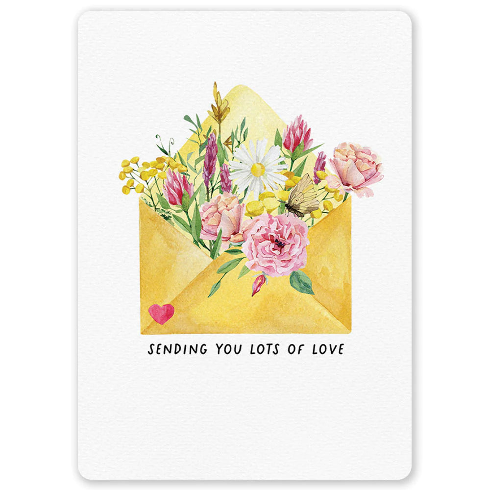 Sending you lots of love | Kaart Little Lefty Lou