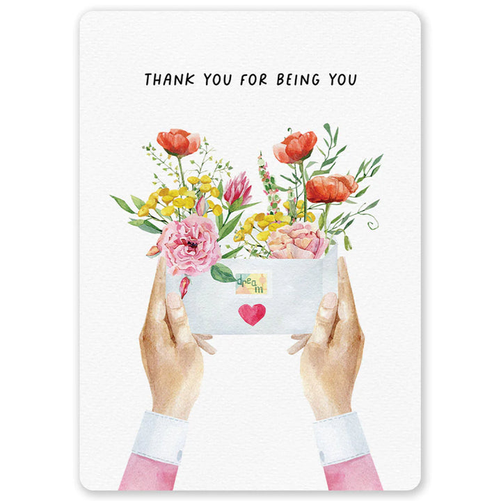 Thank you for being you | Kaart Little Lefty Lou