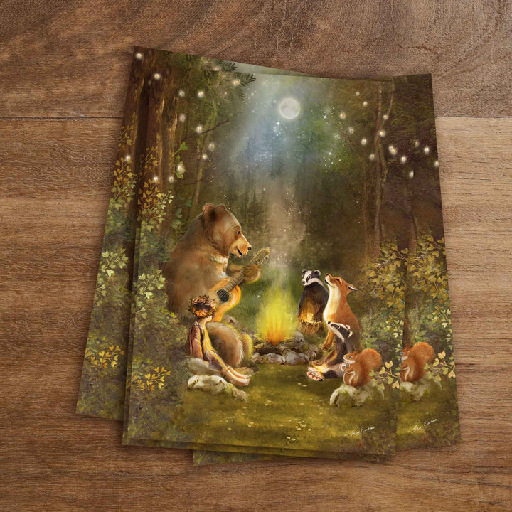 Campfire song | Kaart Iris Esther