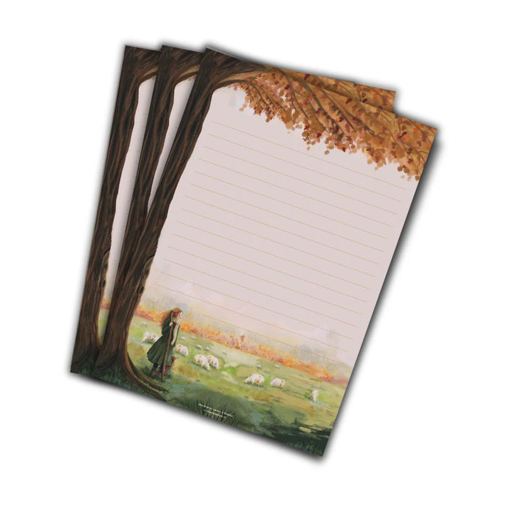 De herderin | Briefpapier Esther Bennink