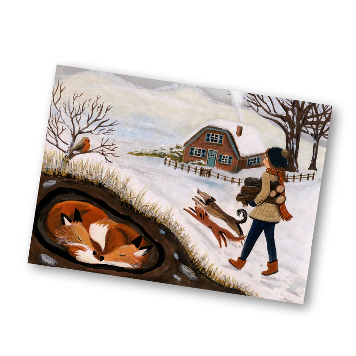Hout halen | Esther Bennink